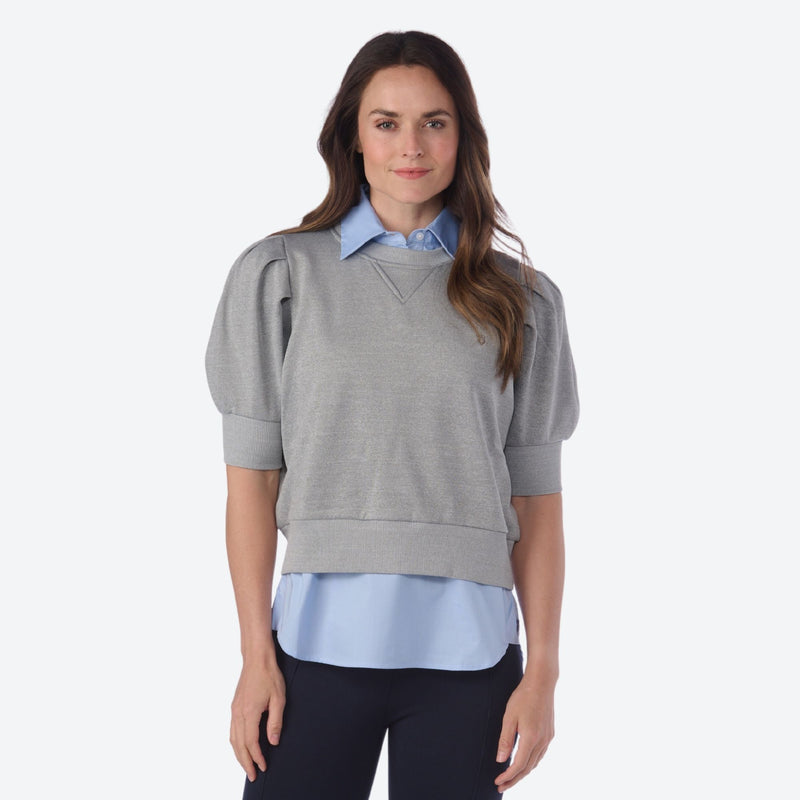 Lausanne Puff Sleeve Sweatshirt