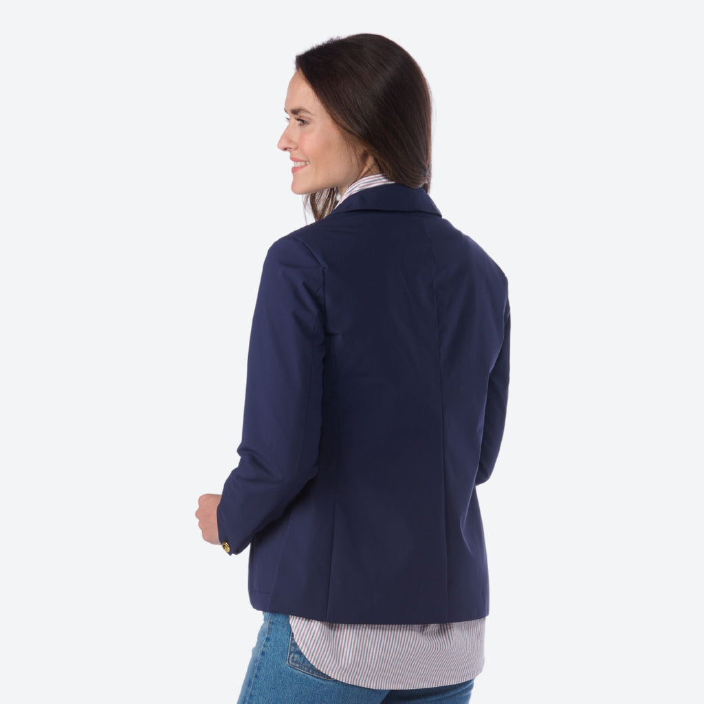 The All Weather Blazer with Detachable Hood