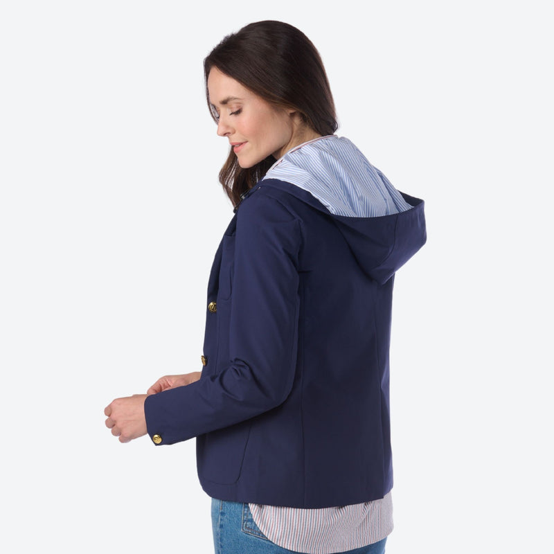 The All Weather Blazer with Detachable Hood