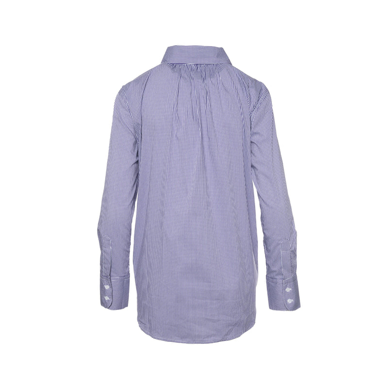 The Garçonne Shirt in Performance Poplin - Marceille